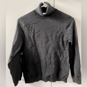 Black turtle neck